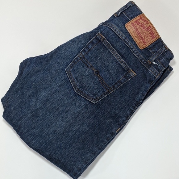 Lucky Brand Denim - Lucky Brand Dungarees Classic Fit Crop Jeans